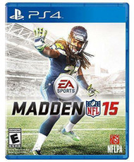 PLAYSTATION 4 MADDEN NFL 15 VIDEO GAME DISC & CASE NO MANUAL PS4