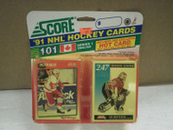 OLDER HOCKEY CARDS 1991- CANADIAN ENGLISH SERIES 1- KEVIN MILLER- NEW- L136