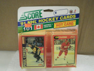 OLDER HOCKEY CARDS 1991- CANADIAN ENGLISH SERIES 1- PAUL COFFEY- NEW- L136