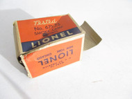 LIONEL PART 671-75 EMPTY BOX FOR SMOKE BULB - MISSING FLAPS - M15