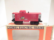LIONEL - 16547 - CHRISTMAS HAPPY HOLIDAYS CABOOSE- 0/027 - LN - SH
