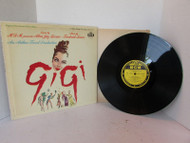 GIGI ORIGINAL SOUND TRACK RECORD ALBUM MGM RECORDS LESLIE CARON