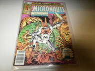 L4 MARVEL COMIC THE MICRONAUTS ISSUE #29 MAY 1981 IN GOOD CONDITION IN BAG