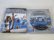 PLAYSTATION 3 SPORTS CHAMPIONS VIDEO GAME WITH MANUAL AND CASE