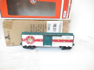 LIONEL 29977 - 2011 LRRC CHRISTMAS BOXCAR- 0/027- BOXED - LN - HB1