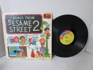 DISNEYLAND 1343 SONGS FROM SESAME STREET 2 LP RECORD ALBUM 1972 L152