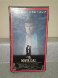 VHS MOVIE- THE NATURAL- ROBERT REDFORD- GOOD CONDITION- L50