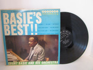 BASIE'S BEST!! COUNT BASIE AND ORCHESTRA #7229 RECORD ALBUM HARMONY L114C