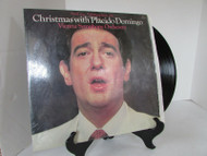 CHRISTMAS WITH PLACIDO DOMINGO VIENNA SYMPHONY ORCHESTRA CBS 37245 RECORD ALBUM