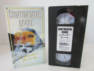 CONTINENTAL DIVIDE A WINTER'S JOURNEY CANADIAN RAILROAD VHS TAPE L42E