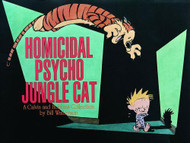 HOMICIDAL PSYCHO JUNGLE CAT BY BILL WATTERSON SOFTCOVER BOOK COMICS 1994 LotD