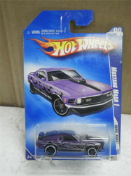 HOT WHEELS- MUSTANG MACH 1- REBEL RIDES '09- NEW ON CARD- L149
