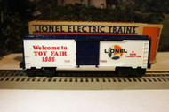 LIONEL LIMITED PRODUCTION - 7525- 1986 TOY FAIR BOXCAR- 0/027- NEW- B10