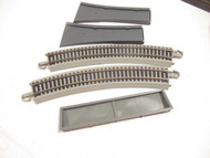 HO - BACHMANN TWO NICKEL SILVER CURVE TRACKS & ACCESSORIES- NEW-S36B