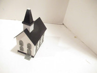 HO - CHURCH KIT- ASSEMBLED AND GLUED - MISSING THE CROSS - EXC.- S36A