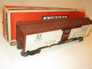 LIONEL POST-WAR 6672 ROUTE OF THE CHIEF SANTA FE REEFER-BLACK LETTERING- LN-J1H