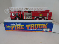SUNOCO AERIAL TOWER FIRE TRUCK-W/LIGHTS & SOUND - NEW- LotD
