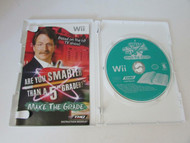 NINTENDO WII VIDEO GAME--ARE YOU SMARTER THAN A 5TH GRADER---DISC MANUAL & CASE