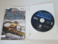 NINTENDO WII VIDEO GAME--BLAZING ANGELS SQUADRONS OF WWII- DISC MANUAL CASE