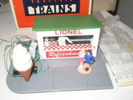 LIONEL- 12719- OPERATING REFRESHMENT STAND ACCESSORY - 0/027 - NEW -B12
