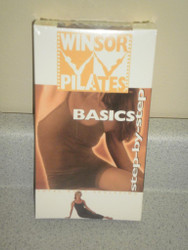 VHS MOVIE-WINDSOR PILATIES- STEP-BY-STEP BASICS- NEW- L95