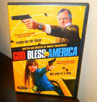DVD- GOD BLESS AMERICA - DVD AND CASE - USED - FL3