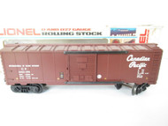LIONEL C.P. 6464-398 CANADIAN PACIFIC BOXCAR - WRONG BOX- 0/027- LN- B9