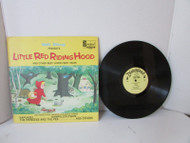 VTG RECORD ALBUM DISNEYLAND 1284 LITTLE RED RIDING HOOD & FAIRY TALES 1969 L152