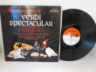 VERDI SPECTACULAR OPERA CAMARATA KINGSWAY SYMPHONY 21012 RECORD ALBUM L114