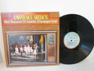 MOST REQUESTED T.V. FAVORITES (CHAMPAGNE STYLE) LAWRENCE WELK 8140 L114D