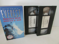 EVEREST MOUNTAIN OF DREAMS MOUNTAIN OF DOOM VHS TAPES L42D