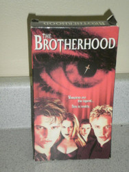 VHS MOVIE- THE BROTHERHOOD- NATHAN WATKINS- USED- L81