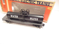 LIONEL 16390 WATER CAR 0/027 BOXED NEW- B19