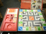 VTG PARKER BROTHERS 66 CAREERS INCOMPLETE BOARD GAME USED SOLD AS-IS