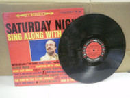 RECORD ALBUM- SATURDAY NIGHT SING ALONG WITH MITCH- 33 1/3 RPM- USED- L134