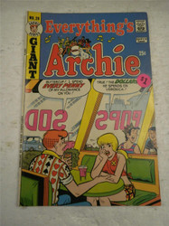 ARCHIE SERIES COMIC- EVERYTHING'S ARCHIE NO.28- SEPT. 1973- GOOD- BB9