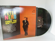 SONGS YOU WON'T FORGET PETER NERO RCA 2935 RECORD ALBUM L114G