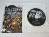 NINTENDO WII VIDEO GAME--CALL OF DUTY 3---DISC MANUAL & CASE