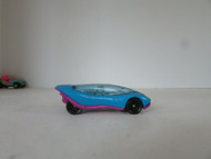 DIECAST MATTEL HOT WHEELS 1994 BLUE & PINK CAR TINTED MCDONALDS HAPPY MEAL CAR