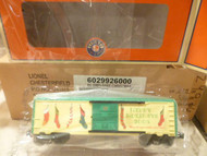 NEW LIONEL LIMITED PRODUCTION 29926 -2005 EMPLOYEE CHRISTMAS CAR- MINT- W22A
