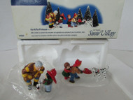 Dept 56 54954 Fun At The Firehouse Set of 2 Snow Village L146