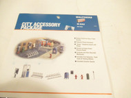 HO WALTHERS CORNERSTONE SERIES 933-3535 CITY ACCESSORY PACKAGE NEW - HB13