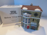 DEPT 56 58017 KING'S ROAD POST OFFICE DICKENS VILLAGE LIGHTED BLDG W/CORD D14