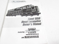 LIONEL PART - INSTRUCTION BOOKLET FOR SD50 DIESELS EXC.- M53