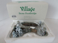 Dept 56 52646 Village Stone Footbridge Accessory Village