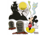 Jolees 312394 Disney Vacation Dimensional Sticker-Haunted House Mickey