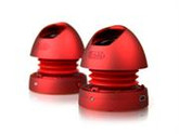 KB Covers XAM9-R X-mini MAX v1.1 Capsule Speakers - Red