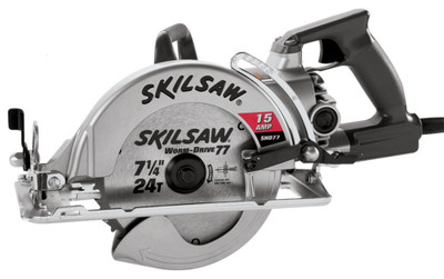 Worm Drive Saw, 7-1/4 Inches - 120 Volt 15 Amp