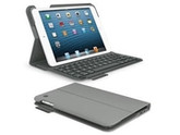 Logitech Ultrathin Keyboard/Cover Case (Folio) for iPad mini - Gray