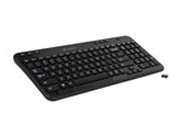 Logitech K360 920-004088 Glossy Black RF Wireless Keyboard